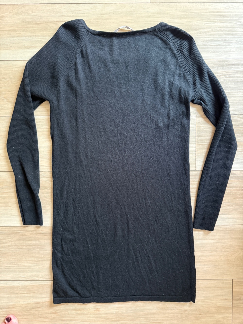 Athleta Dress Merino Wool Black Medium - Picture 7 of 7